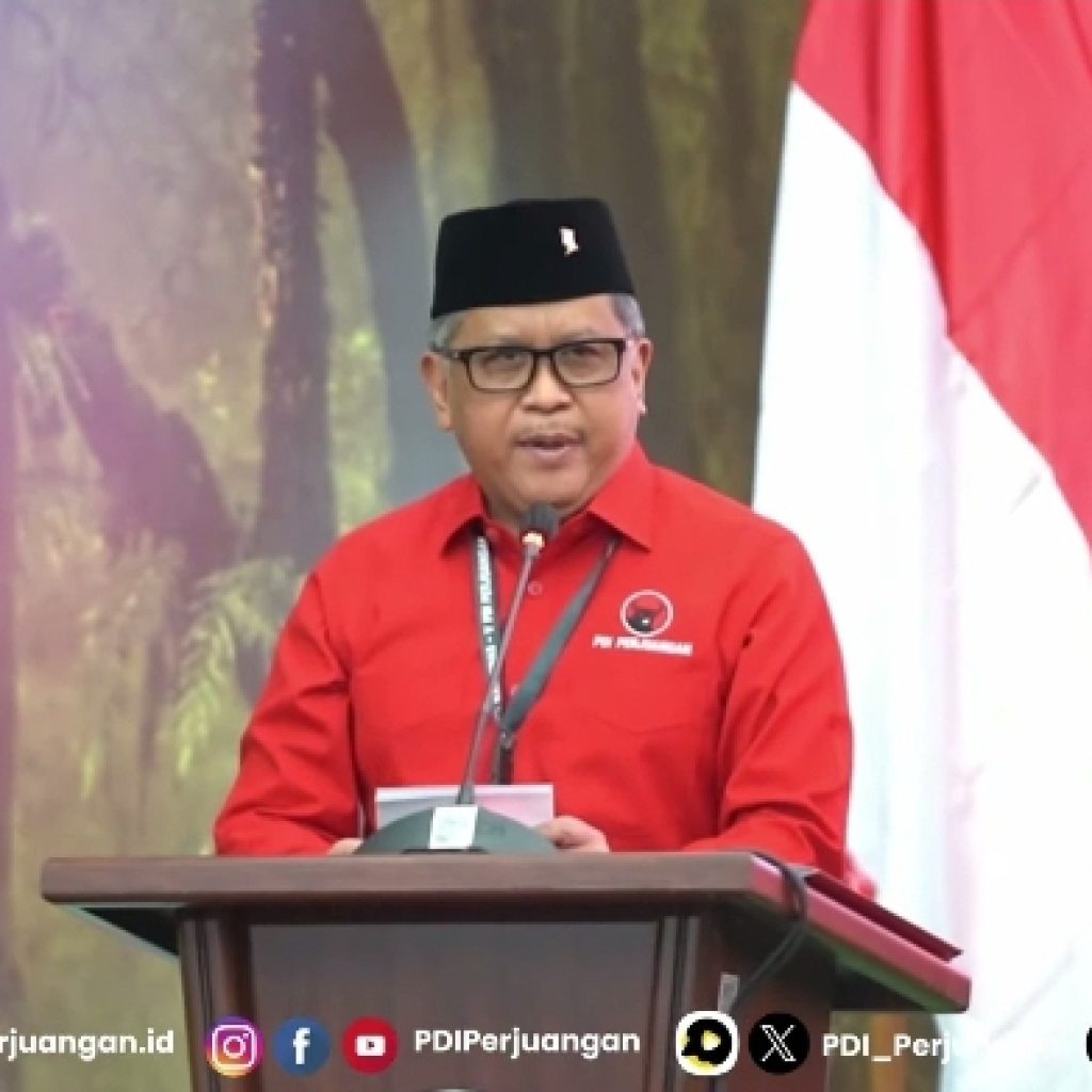 Sekjen PDIP Hasto Kristiyanto menyebut putusan MK soal ambang batas jadi angin segar di masa pilkada. Foto: Tangkapan Layar YouTube PDI Perjuangan