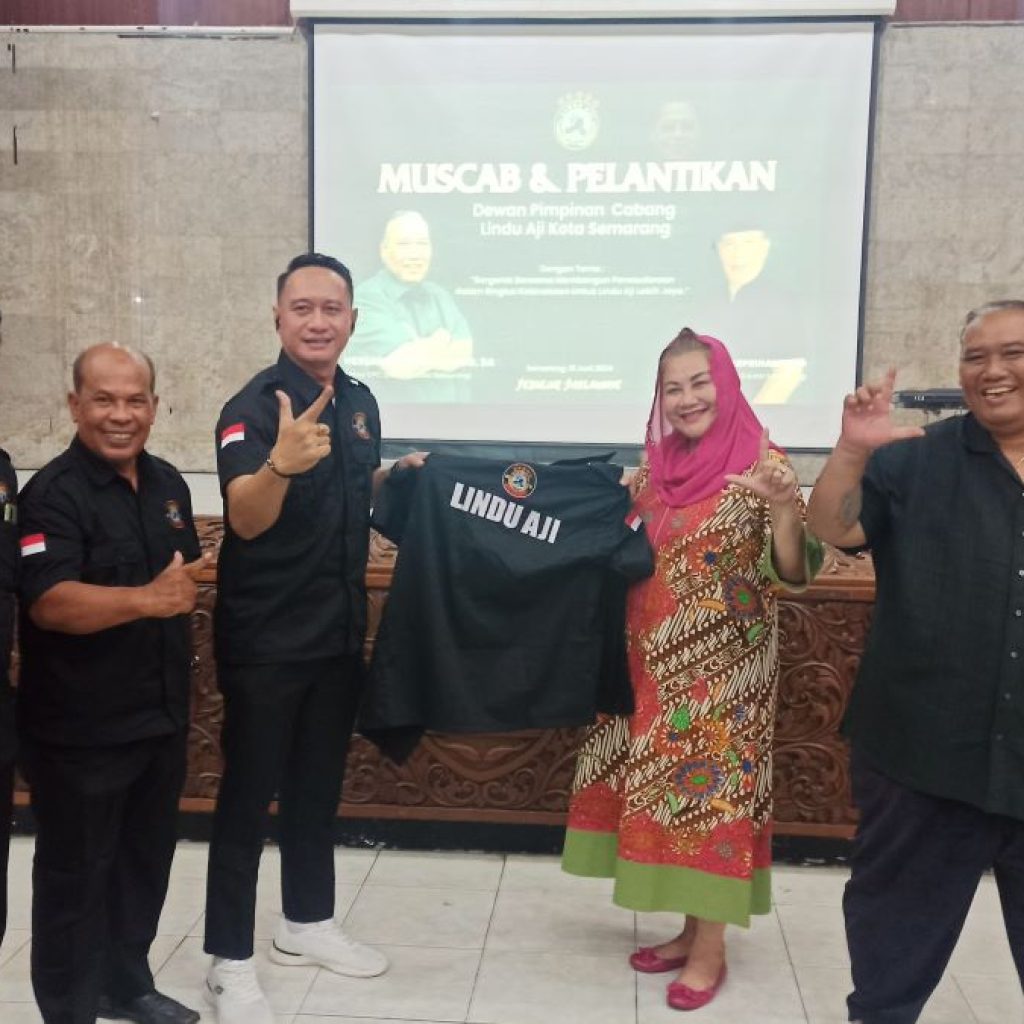 Wali Kota Semarang, Hevearita Gunaryanti Rahayu hadiri pelantikan DPC Lindu Aji Kota Semarang. Foto: Dok. Alan Henry
