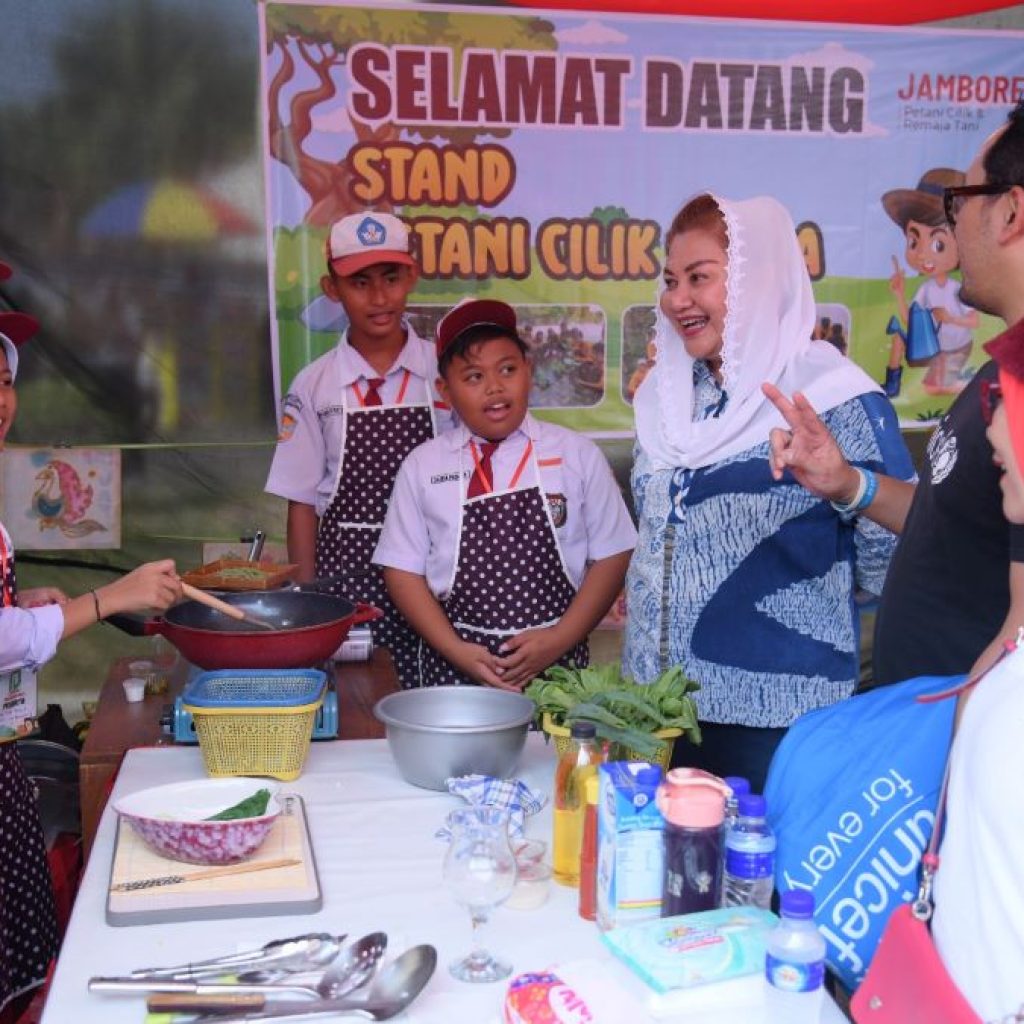 Wali Kota Semarang, Hevearita Gunaryanti hadiri Jambore Petani Cilik. Foto: Dok. Pemkot Semarang