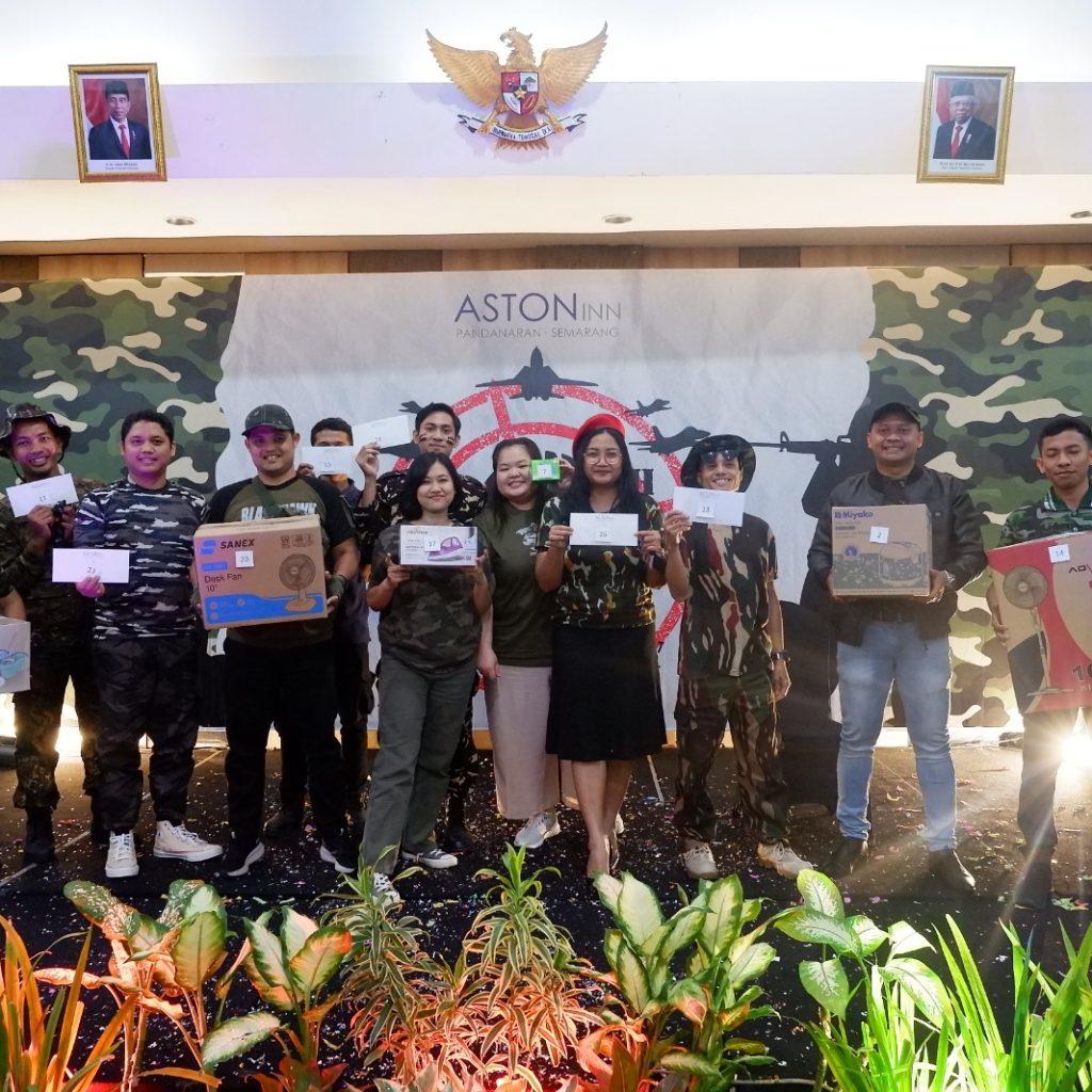 Hotel Aston INN Pandanaran mengadakan staff party hotel. Foto: Hotel Aston INN Pandanaran