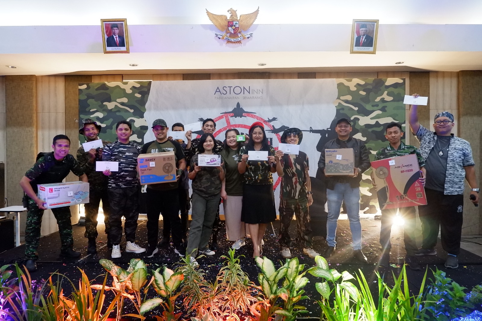 Hotel Aston INN Pandanaran mengadakan staff party hotel. Foto: Hotel Aston INN Pandanaran