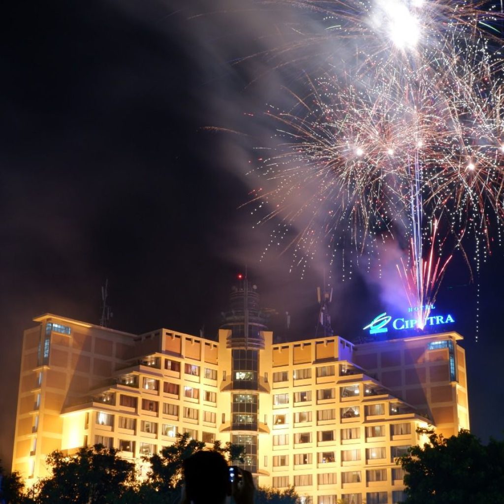 Keseruan malam tahun baru di Hotel Ciputra Semarang. Foto: Hotel Ciputra Semarang