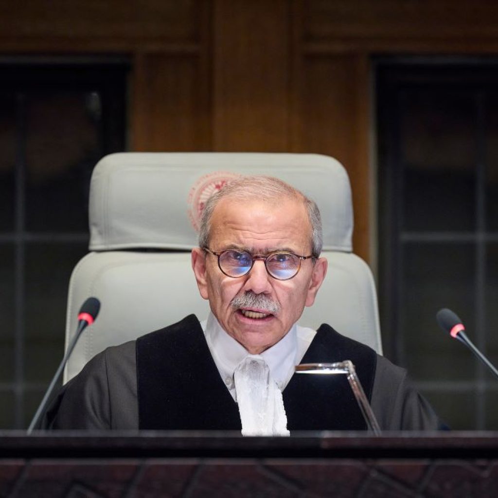 ICJ menyatakan pendudukan Israel di Palestina ilegal. Foto: x.com/CIJ_ICJ