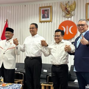 Anies-Cak Imin Sambangi Markas PKS, Bawa Elite Partai PKB dan Nasdem