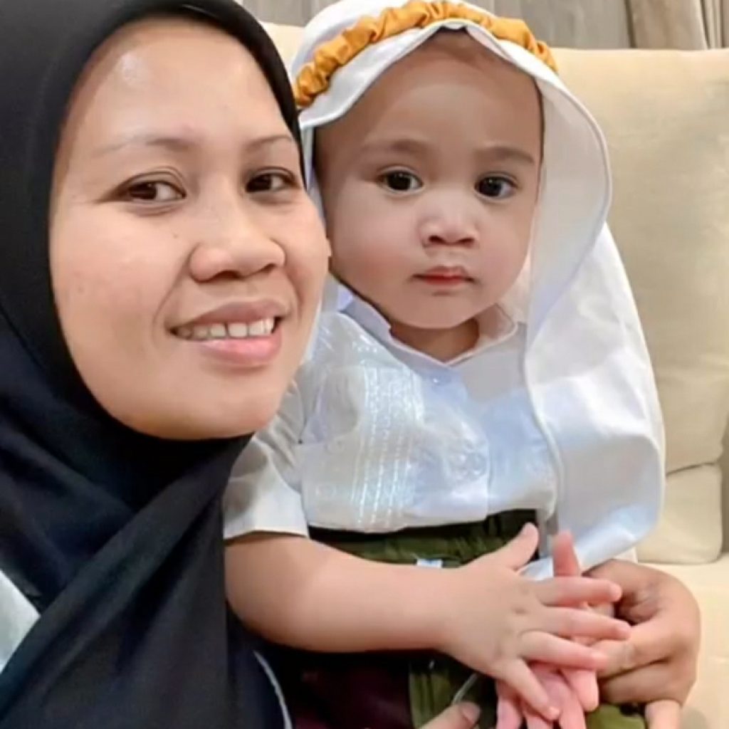 Sus Rini Perdiyanti cari asisten untuk mengasuh Cipung, putra Raffi dan Nagita. FOTO: Instagram.com/riniperdiyanti