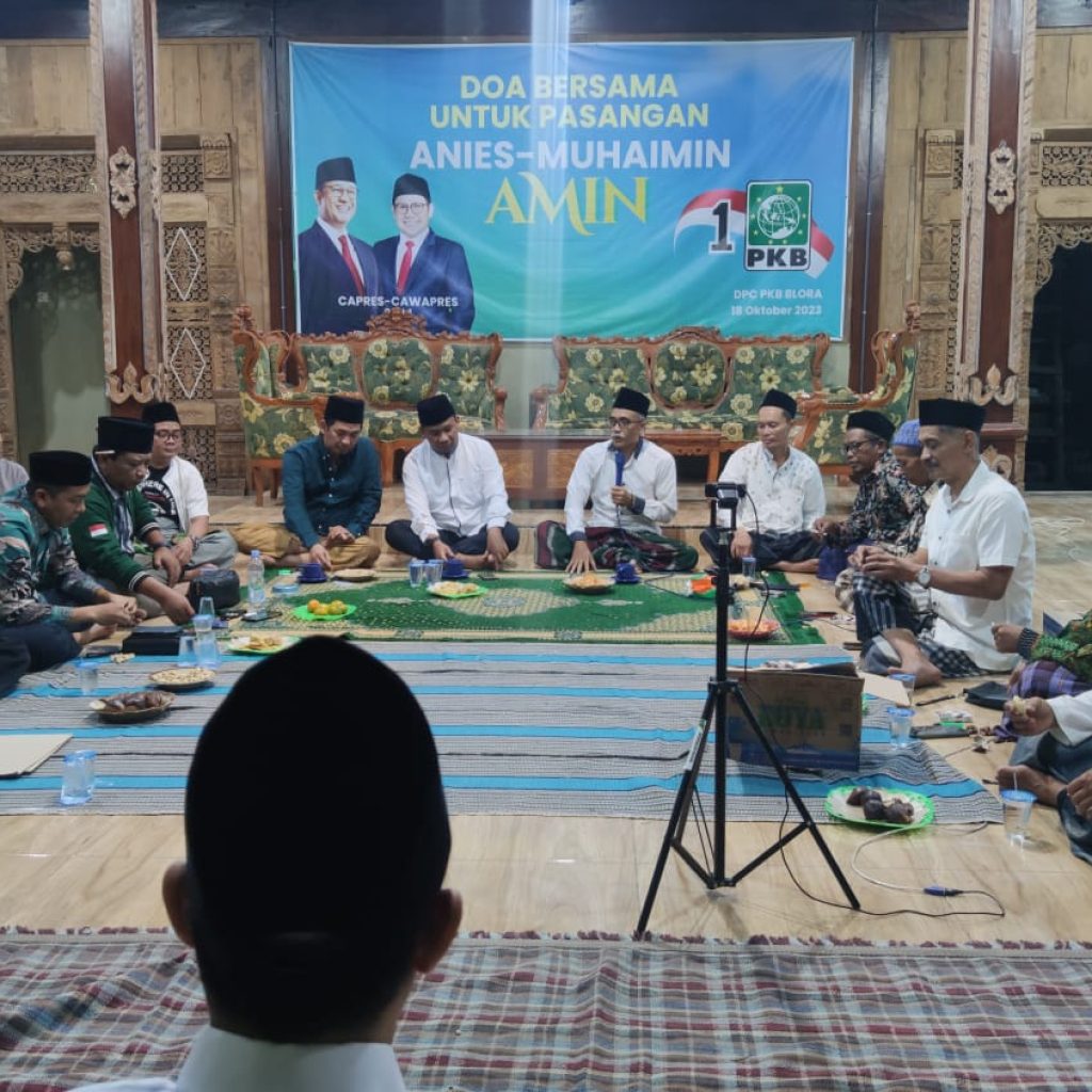 Anies-Cak Imin Daftar ke KPU, Malam Sebelumnya DPC PKB Blora Baca Shalawat 99 Kali