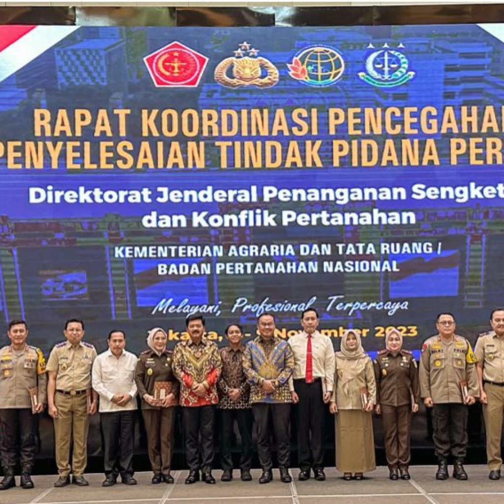 Kejati Bengkulu Dianugerahi Reward Pin Emas oleh Kementerian ATR/BPN