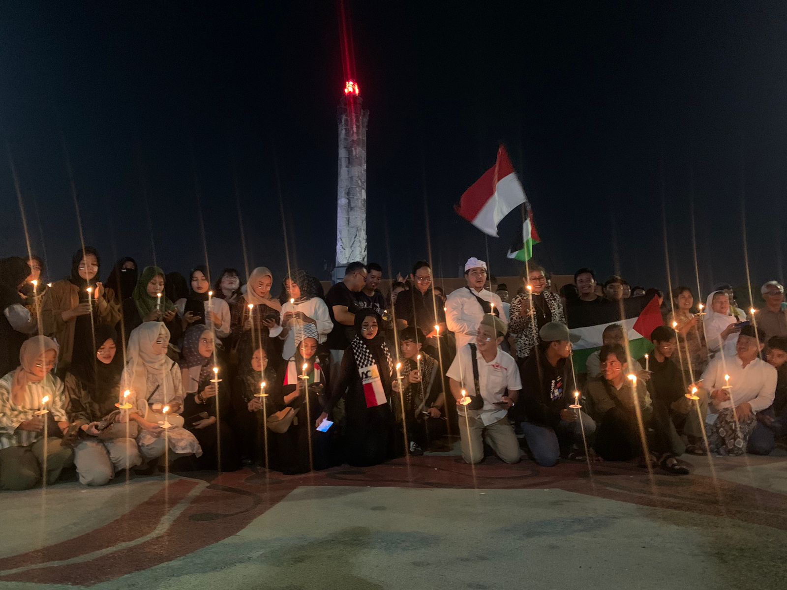 Masyarakat Semarang Lintas Agama gelar doa bersama untuk Palestina. Foto; Istimewa