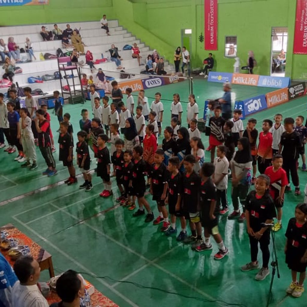 Ratusan peserta dari berbagai usia meriahkan Kejurkab PBSI ke-24. Foto: Dok. CR