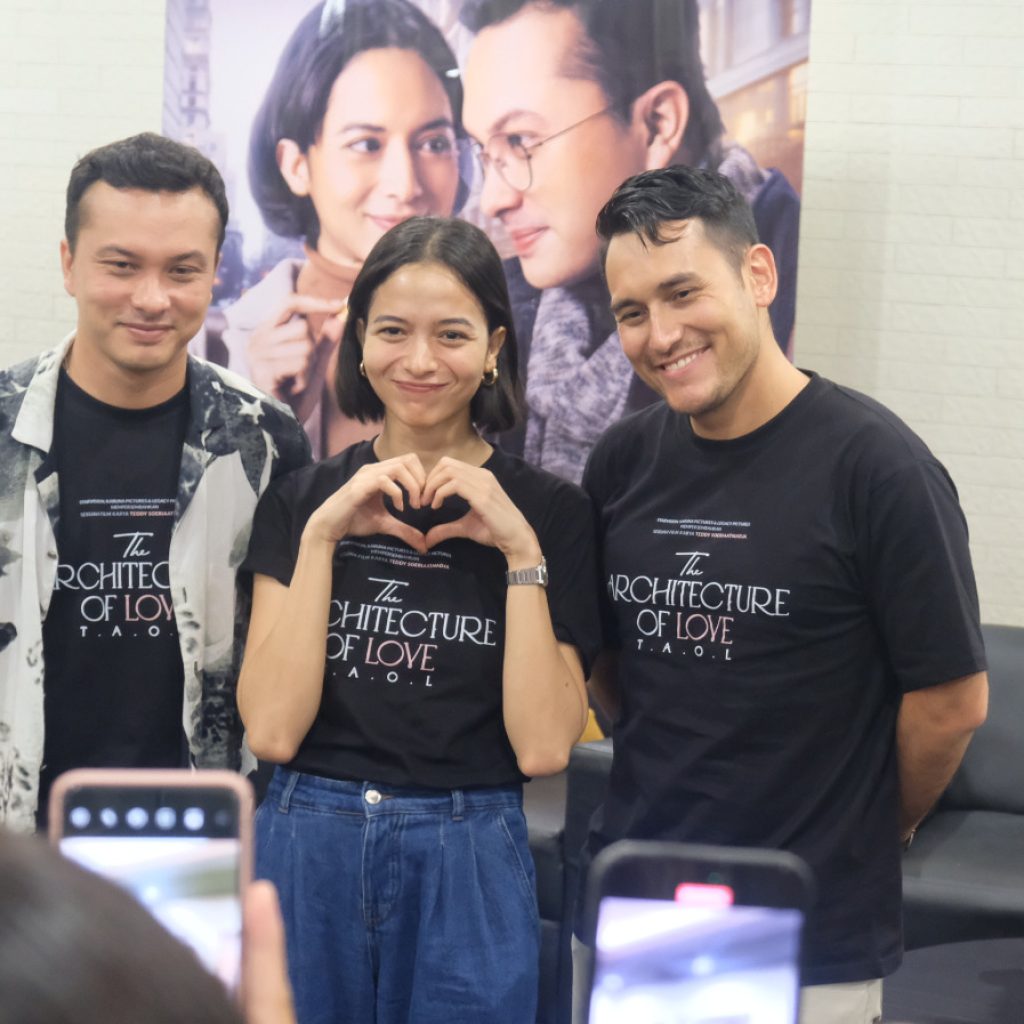 Jadi Pemeran Film The Architecture of Love, Nicholas Saputra dan Putri Marino Ngaku Punya Cara Sendiri untuk Pendekatan