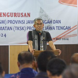 Usai Kukuhkan Ikatan PSM dan Forum TKSK, Sekda Jateng Minta Respons Cepat Persoalan Sosial