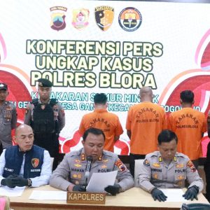 Polres Blora Tetapkan Tiga Tersangka Ledakan Sumur Minyak Ilegal di Gendono, Empat Orang Tewas