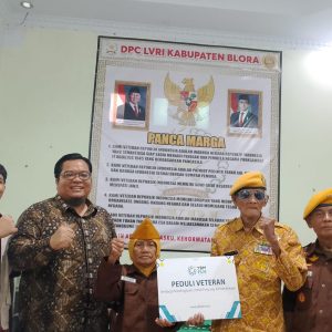 Peduli Veteran di Blora, PT. PLN UP3 Kudus Berikan Tali Asih