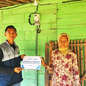 Cahaya Terang Dari LUTD PLN ULP Blora Untuk Mbah Dapi