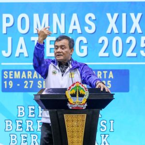 Lepas Kontingen Pomnas XIX, Gubernur Jateng Ahmad Luthfi Bidik Gelar Juara Umum