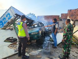 Diduga Karena Puntung Rokok, Rumah Kayu Beserta Isinya Ludes Dilalap Api di Kunduran! Kerugian Ditaksir Ratusan Juta Rupiah