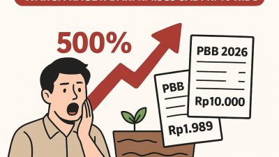 PBB Tanah Diduga Melonjak 500 Persen, Naik Drastis Tanpa Sosialisasi! Warga Blora Kota Kaget: Dari Rp1.989 Jadi Rp10 Ribu