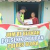 Pererat Silaturahmi, Polisi dan Pemdes Sempu Berbagi Sembako di Jumat Berkah Serta Himbauan Musim Penghujan