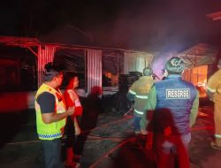 Cobaan Berat di Awal Tahun! Produksi Terhenti, Mimpi Diuji: Kebakaran Hanguskan Pabrik Briket Milik Anggota DPRD Blora