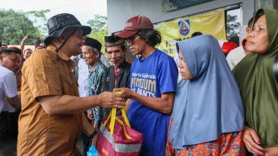 TUTURPEDIA - Ahmad Luthfi Janjikan Hunian Aman bagi Korban Tanah Bergerak Tegal