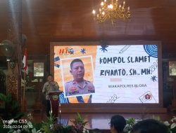 Wakapolres Blora: Pers Jadi Mitra Strategis Polri dan Pengawal Kepercayaan Publik