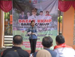 Koperasi Merah Putih Sinergi Bersama Pasar Rakyat Hadirkan Sembako Murah