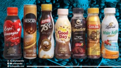 TUTURPEDIA - Kandungan Gula Kopi Kemasan: Dari 14 Gram hingga 25 Gram per Botol