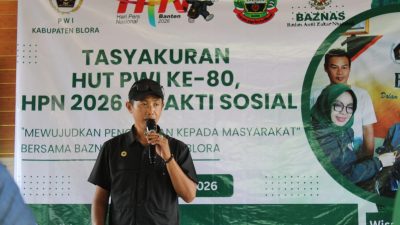 HPN ke-81, PWI Blora Tanam Pohon dan Tebar Benih Ikan: Wartawan Tak Hanya Menulis, Tapi Juga Menjaga Alam