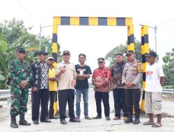 Keren, Lur! Kini Ada Portal Dipasang di Jembatan Bojonegoro–Blora