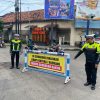Jalan Semarang–Grobogan Putus, Satlantas Polres Blora Alihkan Kendaraan Berat ke Jalur Pantura
