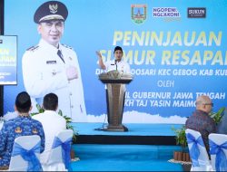Gandeng Swasta, Pemprov Jateng Dorong Gerakan Sumur Resapan Murah