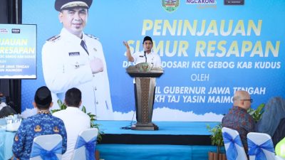 TUTURPEDIA - Gandeng Swasta, Pemprov Jateng Dorong Gerakan Sumur Resapan Murah