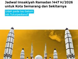 Jadwal Imsakiyah Ramadan 1447 H/2026 untuk Kota Semarang dan Sekitarnya