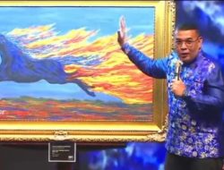 Lukisan SBY “Kuat dan Laksana Kuda Api” Laku Rp 6,5 Miliar
