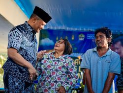 Jelang Lebaran, Penggali Kubur Hingga Supeltas Terima Bantuan Beras dari Gubernur Ahmad Luthfi