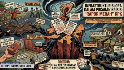TUTURPEDIA - Dari Pokir, Pengadaan Barang dan Jasa serta Infrastruktur Blora dalam Pusaran Krisis: "Rapor Merah" KPK