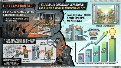 Luka Lama dan Baru di Dindagkop UKM! Oase di Tengah Krisis: Skor SPI KPK Meningkat 14 TUTURPEDIA - Luka Lama dan Baru di Dindagkop UKM! Oase di Tengah Krisis: Skor SPI KPK Meningkat