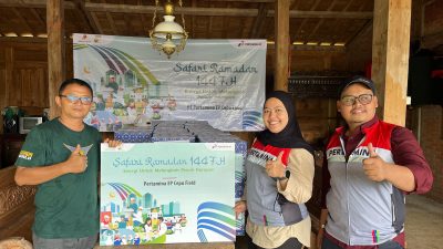 Pertamina EP Cepu Salurkan 1.285 Paket Sembako ke 40 Desa di Tiga Kabupaten