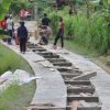 “The Power of Urunan”: Warga Nglebak Bangun Jalan Mandiri, Bupati dan Wakil Bupati Blora Sampai Turun Tangan