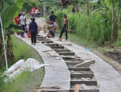 “The Power of Urunan”: Warga Nglebak Bangun Jalan Mandiri, Bupati dan Wakil Bupati Blora Sampai Turun Tangan