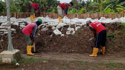 Respons Dampak Hujan Ekstrem di Wilayah Tembalang, Pemkot Semarang Gerak Cepat Perkuat Tanggul Kali Babon