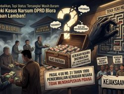Uang Dikembalikan, tapi Status ‘Tersangka’ Masih Buram: Teka-teki Kasus Narsum DPRD Blora Kejaksaan Lamban!