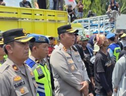 Kawal Aspirasi Petani Tebu, Kapolres Blora AKBP Wawan Andi Susanto Pimpin Langsung Pengamanan Humanis di Alun-Alun