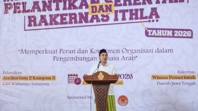 TUTURPEDIA - Wagub Jateng Ajak ITHLA Hidupkan Kembali Khazanah Arab Pegon dan Jadi Ujung Tombak Diplomasi