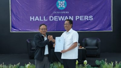 Dewan Pers–Kemenkum Bersatu, Karya Jurnalistik Didorong Jadi Aset Hak Cipta di Era AI