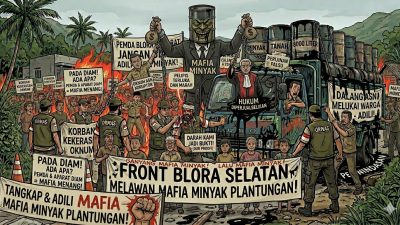 TUTURPEDIA - Mandeknya Kasus Mafia Minyak Plantungan! FBS Nyatakan Sikap Ke Polres Blora!
