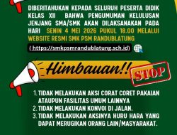Momen yang Dinanti Tiba! SMK PSM Randublatung Umumkan Kelulusan Kelas XII Malam Ini secara Online
