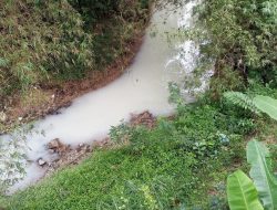 Sungai di Brumbung Berubah Bak “Kolam Susu”, Limbah Usaha Barang Bekas Dikeluhkan Warga