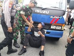 Jelang Demo 13 Mei di Mapolres Pati, Aparat dan Pentolan AMPB Terlibat Cekcok Saat Penertiban Posko!