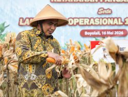 Panen Raya Jagung Serentak, Wagub Jateng Dukung Langkah Polri Jaga Ketahanan Pangan